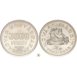 3000 forint Kovács Margit 2002 BP