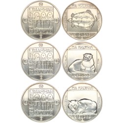 3x200 forint Természetvédelmi sor 1985 BP