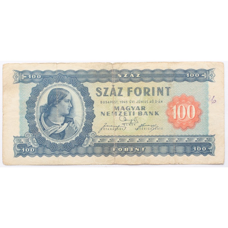 100 forint 1946