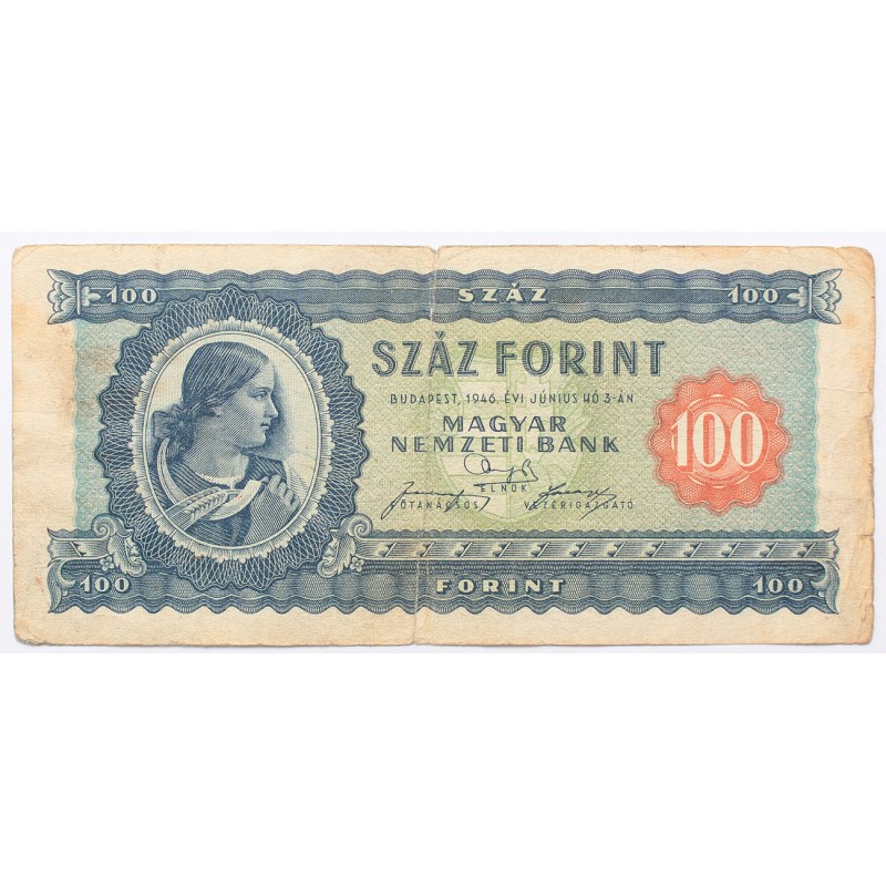 100 forint 1946