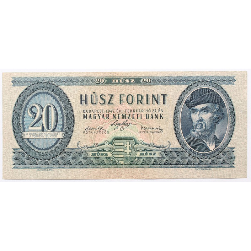 20 forint 1947