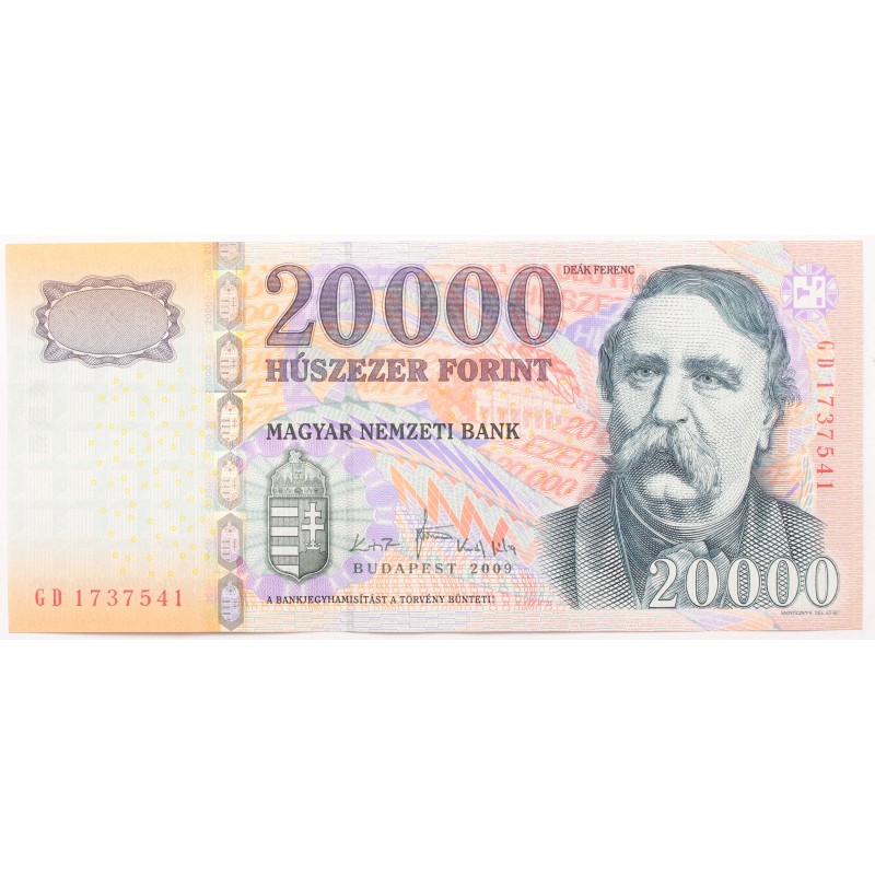 20000 forint 2009 GD