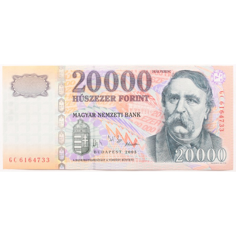 20000 forint 2005 GC