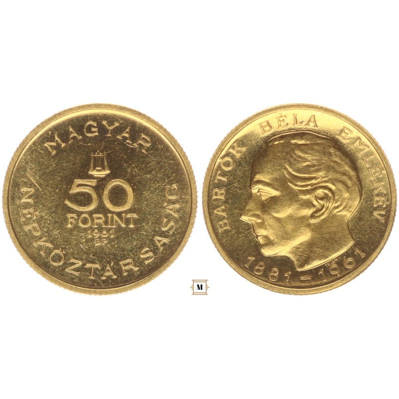 50 forint Bartók Béla 1961 BP