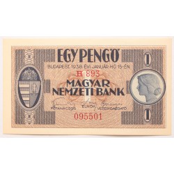 1 pengő 1938