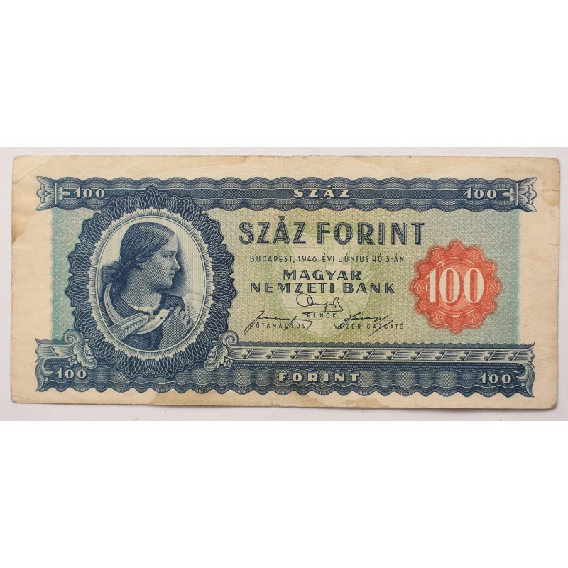 100 forint 1946