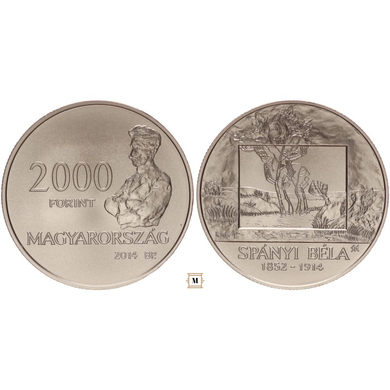 2000 forint Spányi Béla 2000 BP