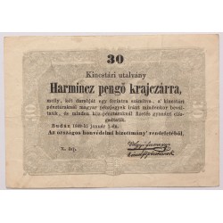 30 krajcár 1849