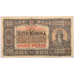 1000 korona 8 fillér 1923