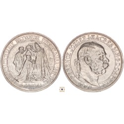 5 korona 1867-1907 koronázási jubileum