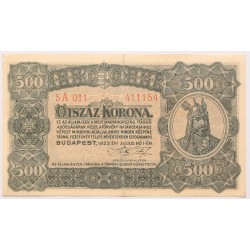 500 korona 1923