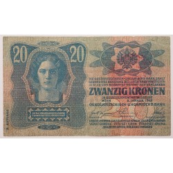 20 korona 1913 II. kiadás