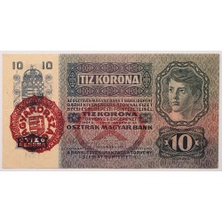 10 korona 1915 Magyarország FB.