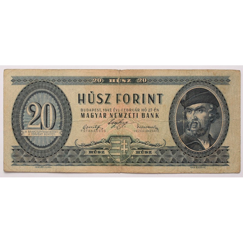 20 forint 1947