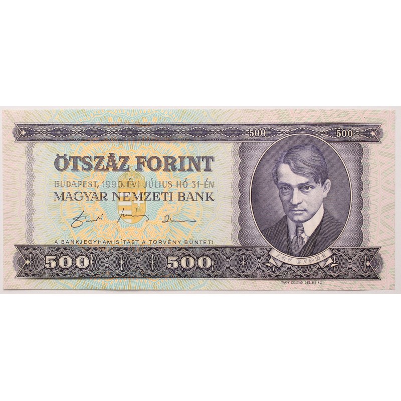 500 forint 1990