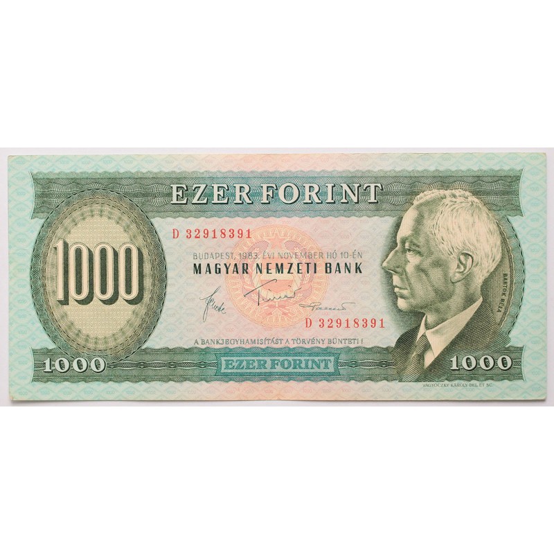 1000 forint 1983