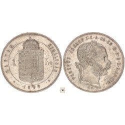 Ferenc József 1 forint 1879 KB