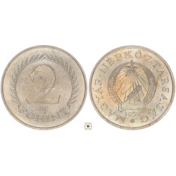 Magyar Népköztársaság 2 forint 1952 BP