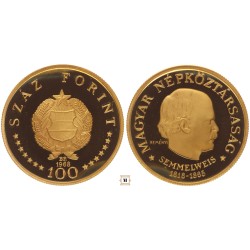 100 forint Semmelweis 1968 BP