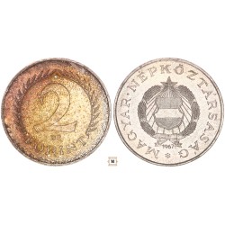 2 forint 1967 BP - kabinet sorból ezüst