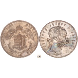 Ferenc József 1 forint 1869 KB