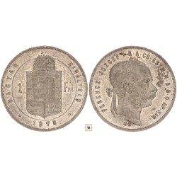 Ferenc József 1 forint 1878 KB