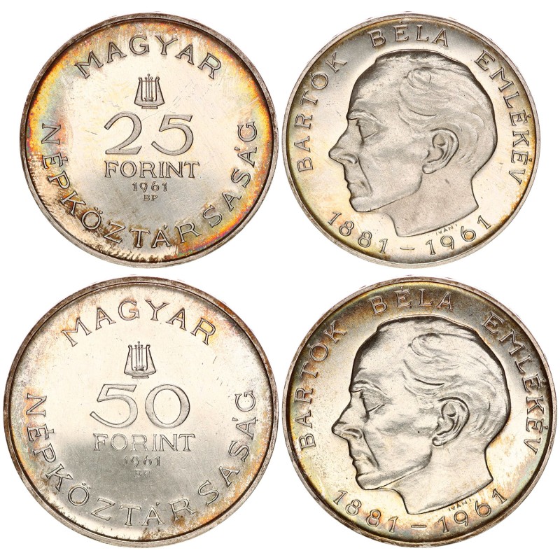 25-50 forint Bartók Béla 1961 BP