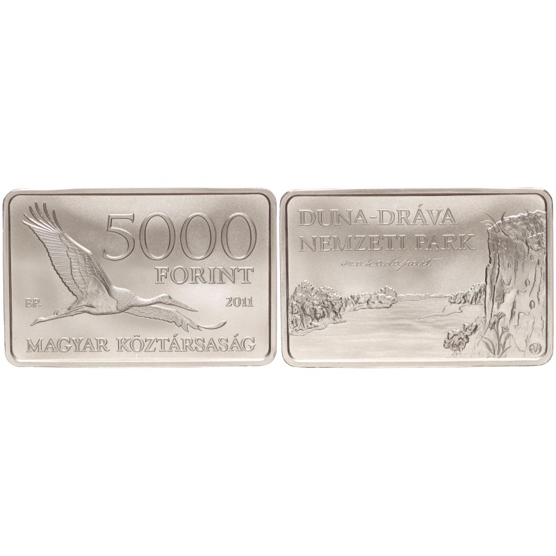 5000 forint Duna-Dráva Nemzeti Park 2011 BP