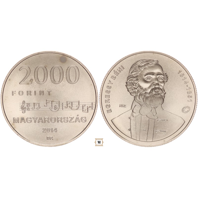 2000 forint Egressy Béni 2014 BP