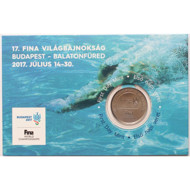 50 forint Első napi veret - 17. Fina VB 2017 BP