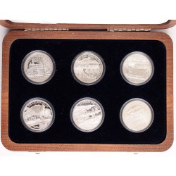 6 x 20 EURO Osztrák vasutak 2007-2009