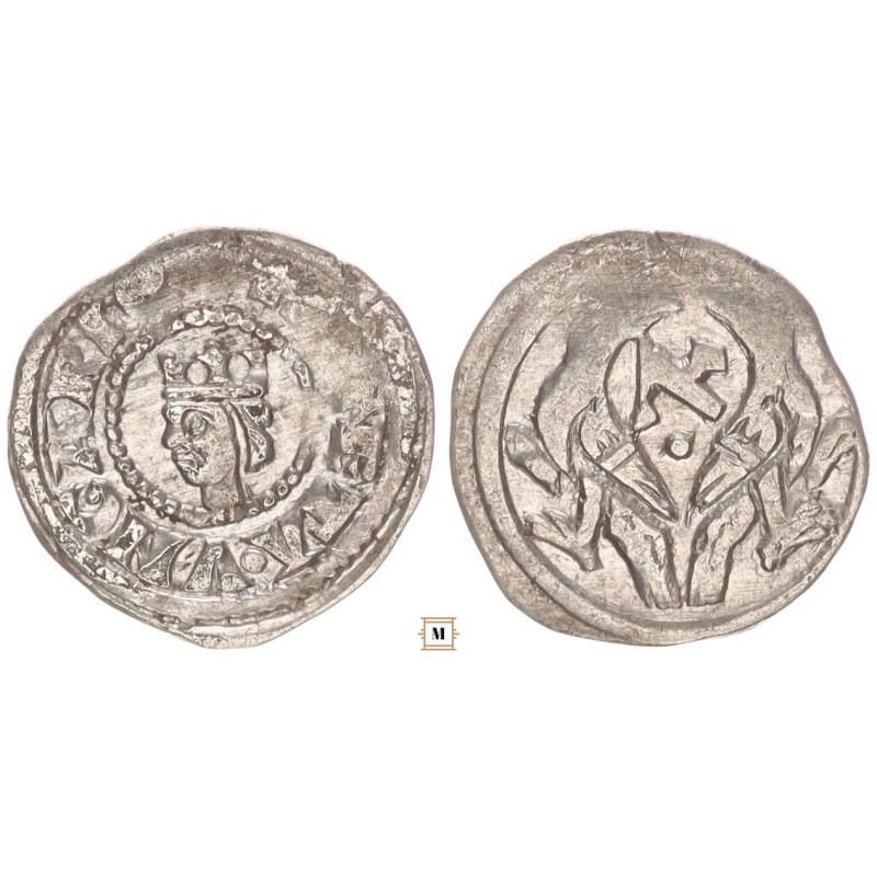 V.István 1245/ 1270-1272 Denár  ÉH 268