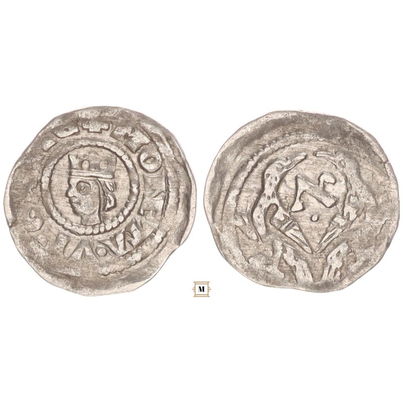 V.István 1245/ 1270-1272 Denár  ÉH 268