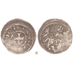 V.István 1245/ 1270-1272 Denár  ÉH 266