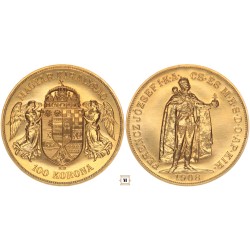 Ferenc József 100 korona 1908 KB ARTEX