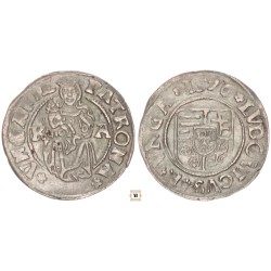 II. Lajos 1516-26 denár 1526 K-A ÉH 673
