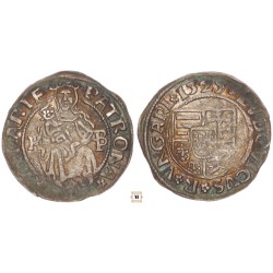 II. Lajos 1516-26 denár 1525 K-B ÉH 673