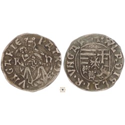 II. Ulászló 1490-1516 denár K-h ÉH 641