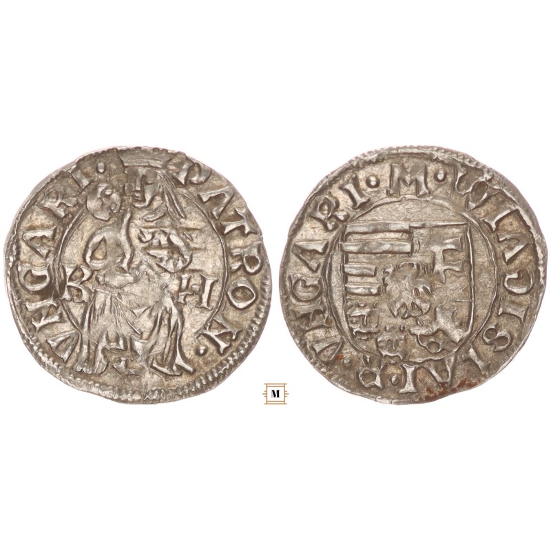 II. Ulászló 1490-1516 denár K-H ÉH 644 II. Ulászló 1490-1516 denár K-H ÉH 644