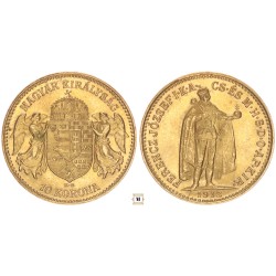 Ferenc József 10 korona 1912 KB