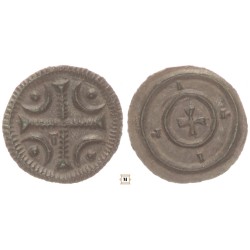 II. Béla 1131-41 denár ÉH 52