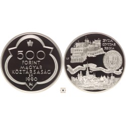 500 forint Mátyás Király 1990 BP