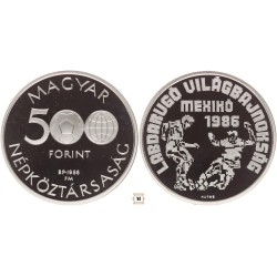 500 forint Labdarúgó VB'86 Mexikó 1986 BP