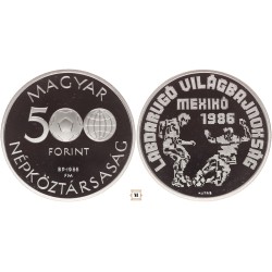 500 forint Labdarúgó VB'86 Mexikó 1986 BP