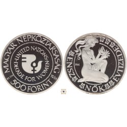 500 forint Nők Évtizede 1984 BP