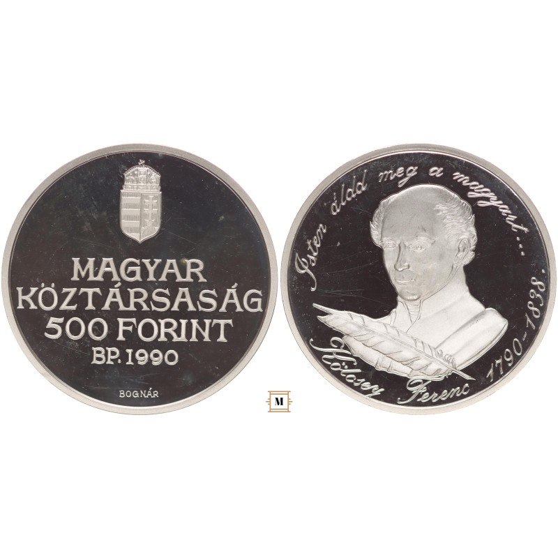 500 forint Kölcsey Ferenc 1990 BP 500 forint Kölcsey Ferenc 1990 BP