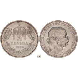 Ferenc József 5 korona 1909 KB