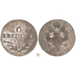 II. Ferenc 6 kreuzer 1795 A