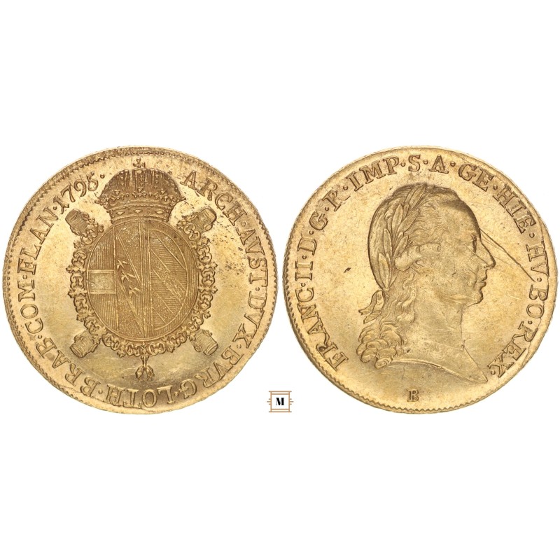 II. Ferenc sovrano 1795 B II. Ferenc sovrano 1795 B