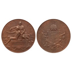 Ezredéves Országos Kiállítás 1896 Közreműködők érme